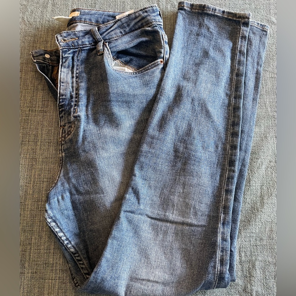 H&M Womens 12 High Waist Skinny Jeans